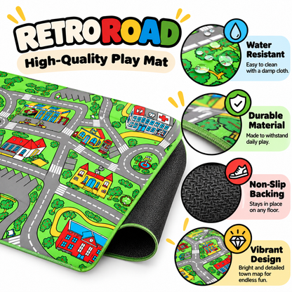 Childhood City Road Desk Mat